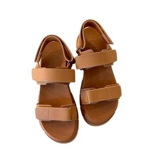 Mango Lug Sole Platform Dad Sandals-NWOT